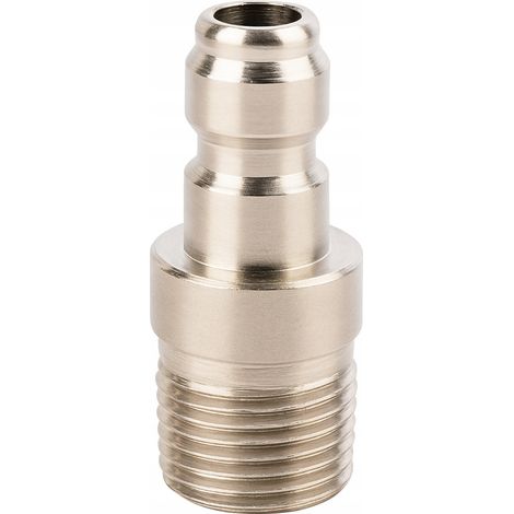 Adattatore 3/8" per Idropulitrice – Acciaio Inox 304SUS  Filettatura 3/8" M  Attacco Rapido Maschio  Accessori per Schiumogeni