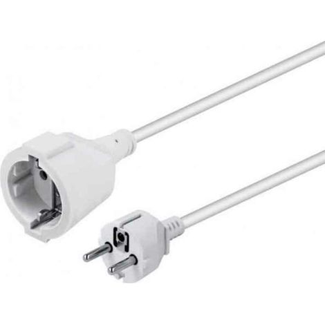 Cable alargador NIMO 3 m Blanco 8436300886082 S6501509 NIMO