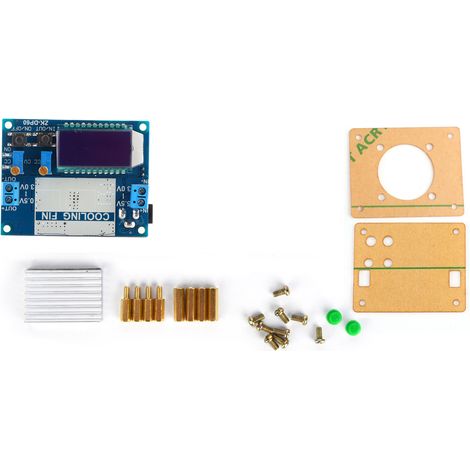 Module convertisseur DC-DC réglable 5.5-30V vers 0.5-30V, élévateur-abaisseur de tension avec écran LCD (1/5)
