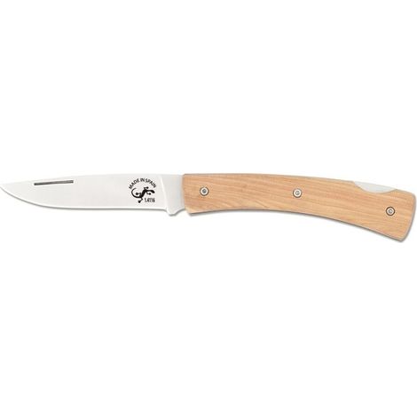 Messer Salamandra mit mango Wacholder, mit Deckel, Klinge 8,5 cm, gesamt 18,5 cm, 71 Gramm Gewicht, 140181
