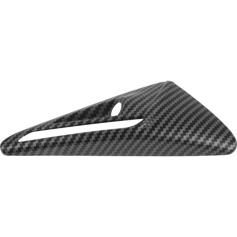 Cache de Caméra Latérale pour Modèle Y, Protection Intégrale en Abs Résistant aux Rayures, Motif Fibre de Carbone Mat Noir, Étanche et Anti-UV, Accessoire pour Sécurité (1/5)