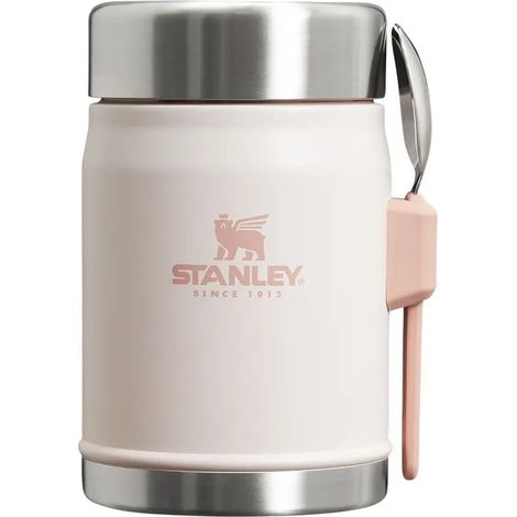 Stanley CLASSIC Thermos-Geschirrset mit Besteck, 0,4 l, Rosenquarz
