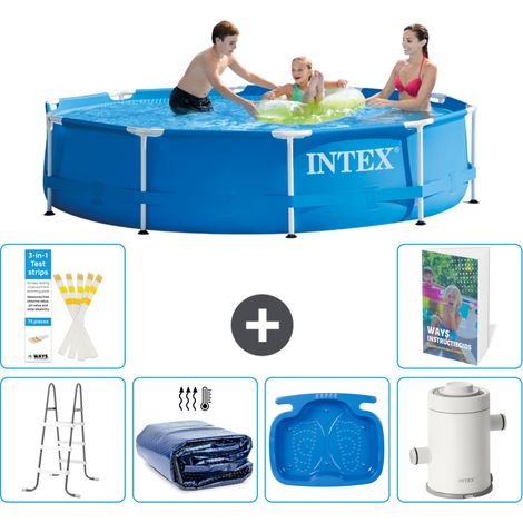 Frame Pool Rund - 305x76 cm - 7-teilig S144