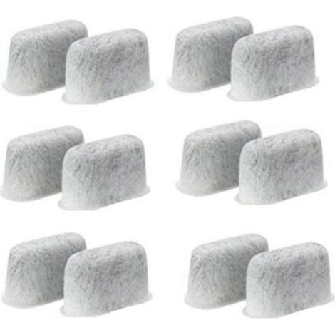 Lot de 12 filtres à eau de rechange au charbon actif pour toutes les cafetières Cuisinart, DCC-RWF (1/5)