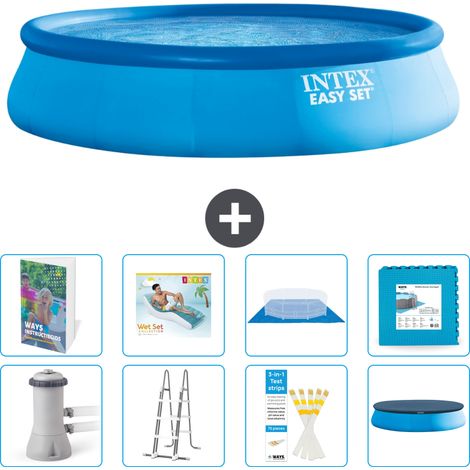 Intex Piscina Easy Set Rotonda - 457x107 cm - 9-pezzi  S651