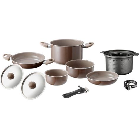 Brunner Topfset CHOCOLATE 9+1 ø 22