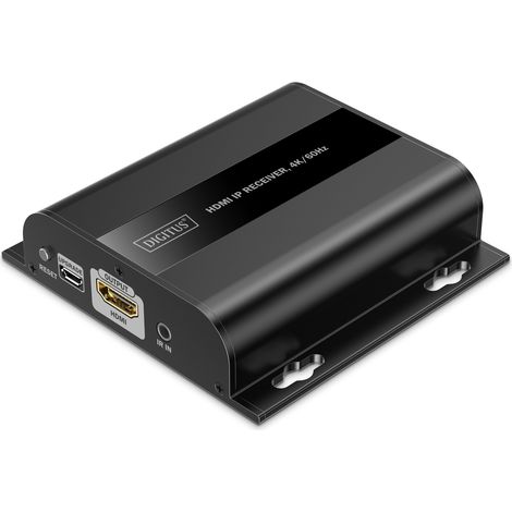 HDMI Receiver for DS-55351 - 4K/60Hz - 120/200m - One-to-Many Outputs - CAT - Black