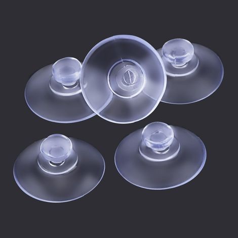 Filiyano-20 ventouses transparentes en forme de champignon de 20 mm pour carte de stationnement en verre (1/5)