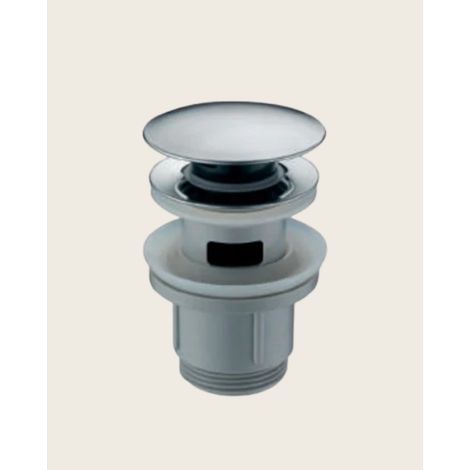 Exagonshop Piletta click clak per lavabo e bidet con troppopieno