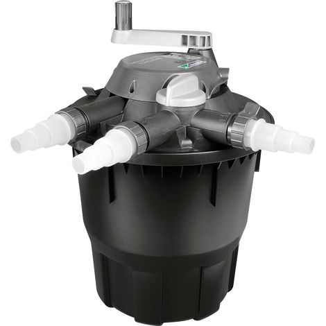 Hozelock Bioforce Revolution 12000 Filtre bassin à pression et clarificateur UV 18W jusqu’à 12000L (1/5)