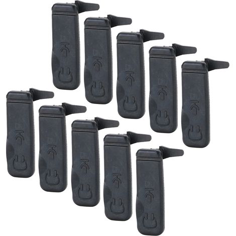 Packung mit 10 schwarzen Silikon-Staubschutzhüllen für das Audio-Headset EP450 (Zwei-Wege-Funkgerät). (1/5)