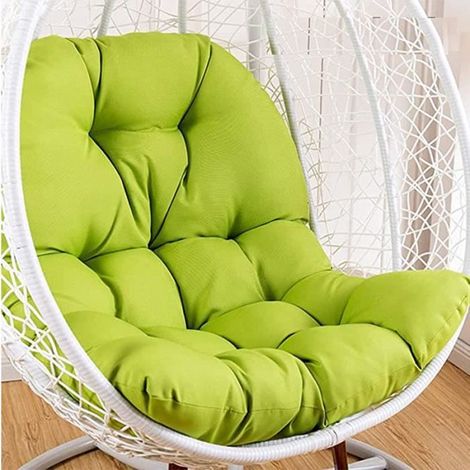 Coussin de balancelle WOVTE Coussin de dossier pour balancelle de jardin uniquement Coussin anti-salissures, et confortable - vert (1/4)