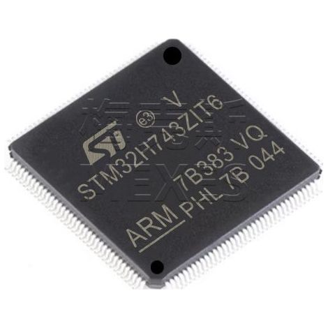 Elektronische Bauteile des STM32H743ZIT6 STM32H745IIT6 Chips, 5 Einheiten zum Zusammenbauen.