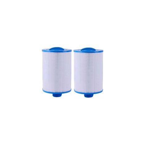 Cartouche filtrante Jacuzzi en deux parties pour spas, Unicel 6CH-940, Pleatco PWW50P3, pré-écumeur Waterway et Filbur FC-0359