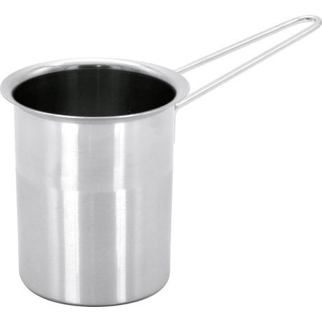 KARL KRÜGER Milchaufschäumer Topf 480 ml Ø8cm Edelstahl