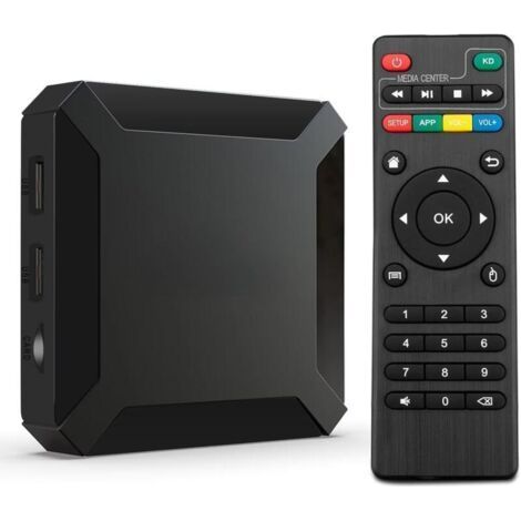 IPTV Box, Smart Android 10.0 Streaming Media Player, 2GB RAM 16GB ROM, IPTV Box, WiFi, with Allwinner H313, Supports 4K HD with Quad-Core Chipset, H256 (1/5)