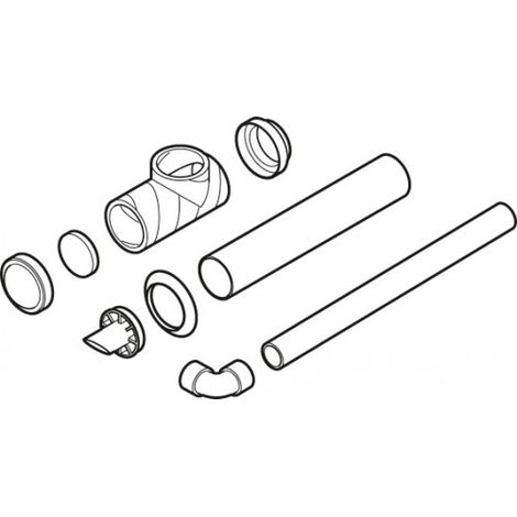 Luftanschluss-Set Basis für aroSTOR VWL B  /5