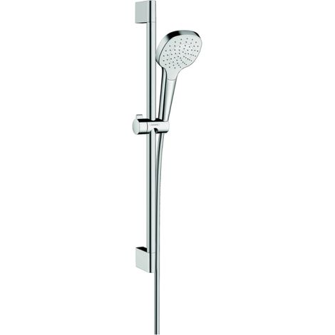 Hansgrohe Croma Select E - Conjunto de ducha 1jet 0,65m, blanco/cromo 26584400 (1/2)
