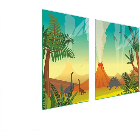 ASSIETTE EN VERRE et PLANCHE À DÉCOUPER 100x52 VOLCANO (1/5)