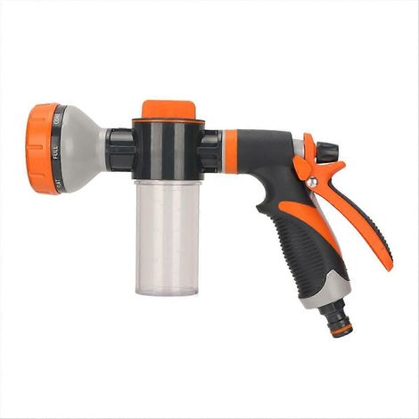 Voiture High Pressure lavage arrosage mousse pulvérisateur 8 Modes jardin arrosage mousse Sprinkler Cars nettoyage et (1/5)