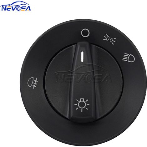 1C0941531 is applicable to the headlight control switch, fog light switch, and headlight switch of Volkswagen Bora and Golf. (1/4)