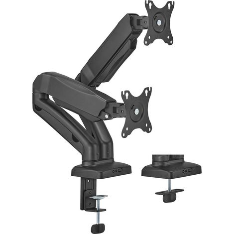 Soporte para 2 Monitores o TV Aisens DT32TSR-221/ hasta 9kg (1/3)