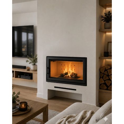 Insert de cheminée Kominek LSLD 12KW 112cm x 91cm (1/3)
