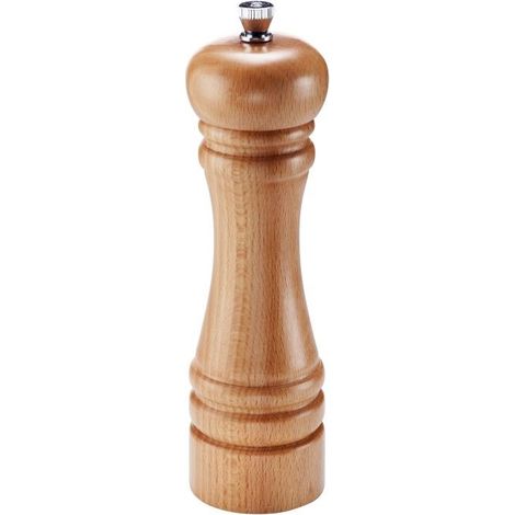 Molinillo para Sal o Pimiento Westmark, material madera de haya, anillo de centraje, molienda ajustable con botón giratorio