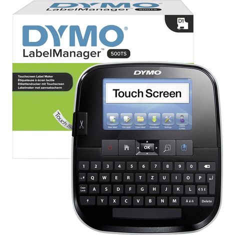 [GEBRAUCHT] B-Ware DYMO LabelManager 500TS Beschriftungsgerät Etikettendrucker mobil Akku D1 6-24mm (1/2)