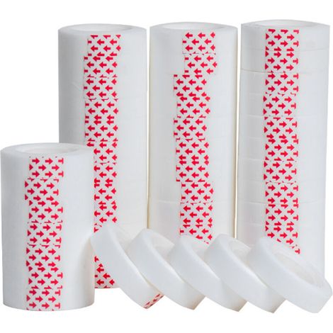 Lot de 8 rubans adhésifs mat, conçu pour la réparation, recharges de ruban adhésif, 1.8cmx25m (1/4)