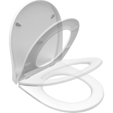 ABATTANT TRENTO BLANC EN THERMODUR - ABATTANT TRENTO BLANC EN THERMODUR