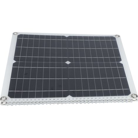 panneau photovoltaïque monocristallin pliable de 50 W pour la charge solaire extérieure (1/5)