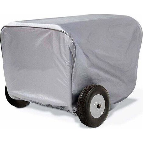 Schutzhülle für Invertergeneratoren und tragbare Outdoor-Generatoren, silberfarben, 63,5 x 60 x 51,5 cm (1/4)