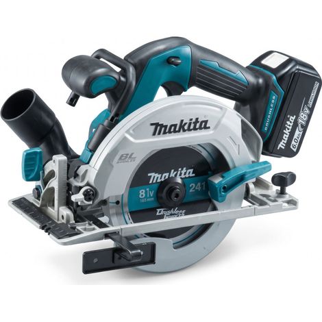Scie circulaire 18V LXT Ø165 mm (1x6,0 Ah) - MAKITA DHS680G1