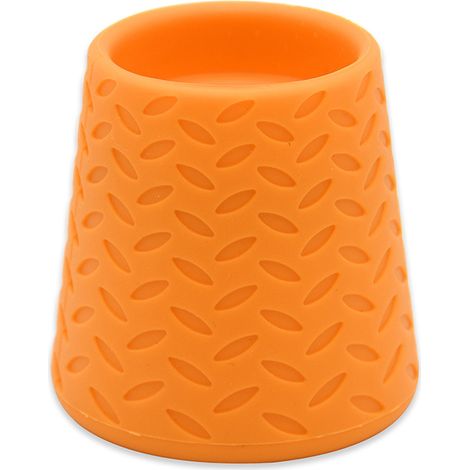 Pommeau de douche portable pour animaux, 5,2 cm de long, orange, 1 pommeau de douche en silicone pour animaux (1/5)