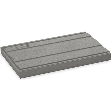 Cubremuros Duero Machihembrado 49,2 cm - Junta encajada y montaje rápido - 49,2 × 30 × 4 cm - Unidad - Gris (1/5)
