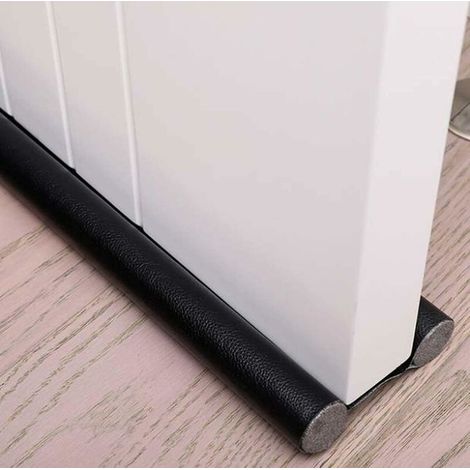 Boudin De Porte - Mousse De Coton Renforcée Avec Enveloppe En Cuir - Pour Fentes De Portes Et Fenêtres Jusqu'à 25 mm - 2 Pièces (1/5)
