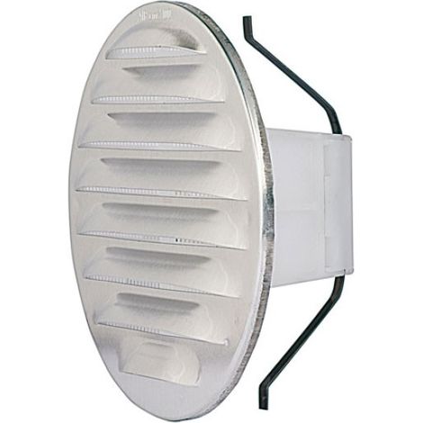 Griglia circolare ø 150 mm con molle in alluminio dotata di pellicola protettiva antigraffio sul frontale 00000061061