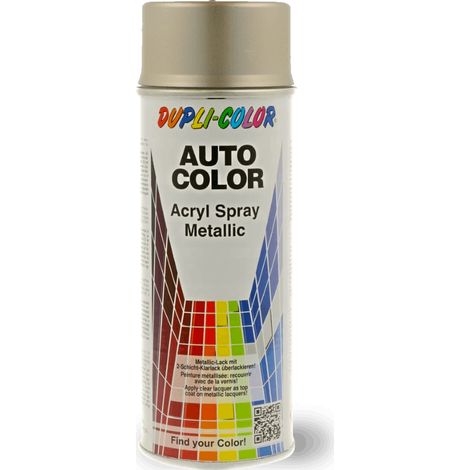 Vernice spray Dupli-Color 10-0170 400ml Beige Roccia Metallizzato Toyota 4R4 VW LP7W (1/5)