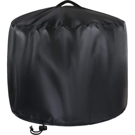 Sac de protection rond étanche pour poêle d'extérieur - Solution de rangement pour un entretien facile - Taille M(D22×H14 inch) (1/5)
