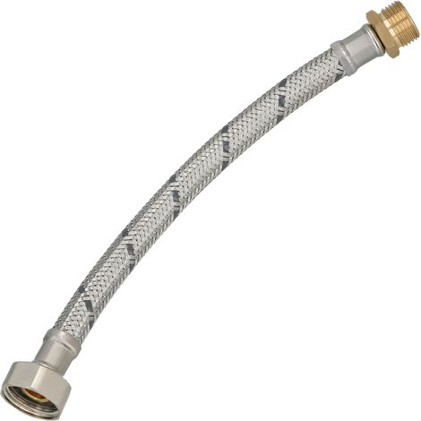Connettore flessibile 3/8” 1/2” femmina-maschio 20 cm (1/5)