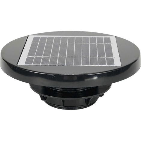 Solarventilator für Gartenbelüftung, Gewächshäuser, Toiletten, Dächer, Giebel, Wohnmobile, Wohnwagen, Abluftventilatorinstallation, Energieeinsparung im Haushalt