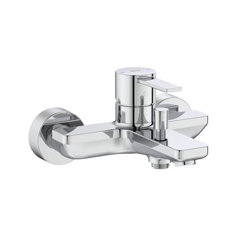 MEZCLADOR EXTERIOR BAÑO-DUCHA TARGA CON INVERSOR AUTOMÁTICO CROMO