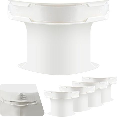 4Pcs Supports D'Angle Pour Draps De Lit Très Résistants Supports De Coin De Drap Amovibles Pour Garder Les Draps Pour Les Protège Matelas , Les Couvertures Et La Literie (1/5)