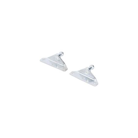 Ede Axe à rotule de 10 mm pour support d'amortisseur à gaz, 2 pièces. Axes à rotule de 10 mm pour kit de ressort d'amortisseur à gaz, accessoires M10. (1/2)