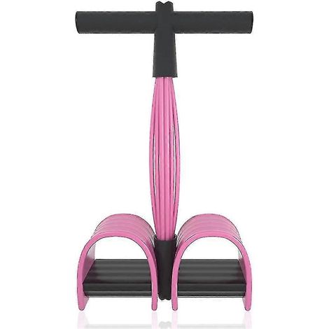 Multifunktionsbänder Upgrade 6 Schläuche Elastisches Fitnessband mit Pedalen und Griffen aus Latex (1/5)