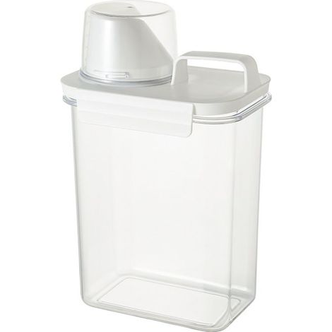 Bocaux Hermetiques Alimentaires, Boite de Rangement Plastique Cuisine, Rangement et Organisation de Cuisine en Scellée avec Couvercle, pour Stocker Les Cereales,Farine, Nourriture (1800ml) (1/5)