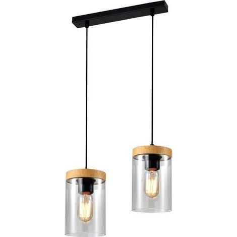 Candellux Wels 32-21991 Lampadario Nero Contemporaneo
