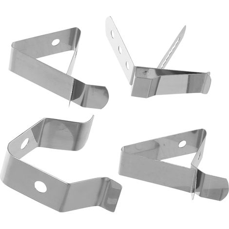 4 pièces Support Thermomètre Viande Inox Résistant Clips pour (1/5)