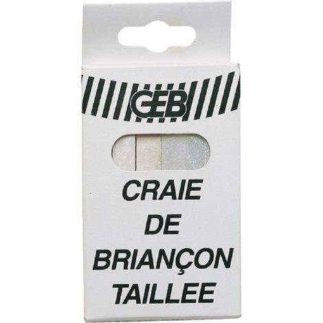 Craie de briancon taillée boite de 12 - GEB